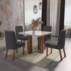 Sala De Jantar 90x90 Paola Tampo Off-white 4 Cad Bom Pastor