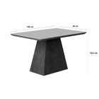 Sala De Jantar Aida Com 4 Cadeiras 120 Mdf Canto Reto Rufato