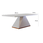 Sala De Jantar Ailla Com Mesa E 6 Cadeiras Moderna