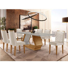 Sala De Jantar Alvorada Com 6 Cadeiras Liz Mdf Rufato