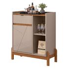 Sala De Jantar Bari Com Cristaleira E Aparador Bar - Casa D