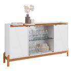 Sala De Jantar Bari Com Cristaleira E Buffet Aparador - Casa D