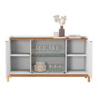 Sala De Jantar Bari Com Cristaleira E Buffet Aparador - Casa D