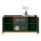 Sala De Jantar Bari Com Cristaleira E Buffet Aparador - Casa D