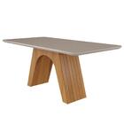 Sala De Jantar Clara 180 Cm Com 6 Cadeiras Alice Cimol Nature