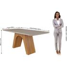 Sala De Jantar Clara 180 Cm Com 6 Cadeiras Alice Cimol Nature