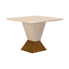 Sala De Jantar Com 8 Cad 1,35x1,35m - Larissa- Leifer Móveis