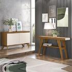 Sala De Jantar Com Buffet Ambar E Aparador Joyce - Móveis Henn