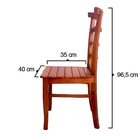 Sala De Jantar Completa 4 Lugares Luxo Madeira Maciça