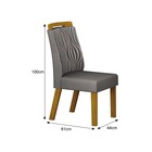 Sala De Jantar Completa Com 6 Cadeiras 1,80x0,90m - Ilhéus -