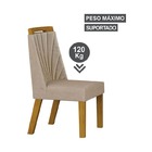 Sala De Jantar Completa Com 6 Cadeiras 1,80x0,90m - Liz - Lei