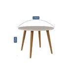 Sala De Jantar Dani Com Vidro 109cm Com 4 Cadeiras Fernanda M