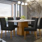 Sala De Jantar Jasmin 1 60m X 0 90m E 6 Cadeiras Caroline Ype