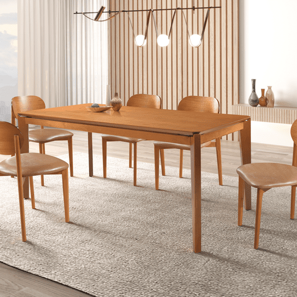 Sala De Jantar Laminada 6 Cadeiras 1,80 Premium Star Móveis