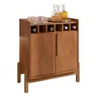 Sala De Jantar Lizz Com Cristaleira E Aparador Barzinho - Cas