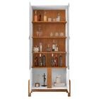 Sala De Jantar Lizz Com Cristaleira E Aparador Barzinho - Cas