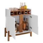 Sala De Jantar Lizz Com Cristaleira E Aparador Barzinho - Cas