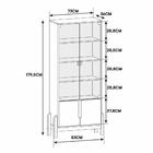 Sala De Jantar Lizz Com Cristaleira E Aparador - Casa D