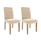 Sala De Jantar Louise 180cm Com 06 Cadeiras Fernanda Wood Cin