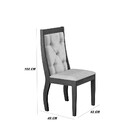 Sala De Jantar Lucy Tampo Mdf Vidro Com 6 Cadeiras Qr Rufato