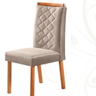 Sala De Jantar Maciça 4 Cadeiras 120x90 Milão  Art Salas