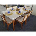 Sala De Jantar Maciça 6 Cadeiras Esparta Requinte Salas