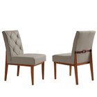 Sala De Jantar Madeira Maciça Stella 140x140cm Com 6 Cadeiras