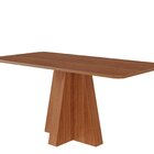 Sala De Jantar Maite 160 Sem Vidro Com 6 Cadeiras Fernanda Ci