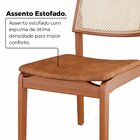 Sala De Jantar Mesa 110x76cm Tampo Em Mdf Com Vidro 4 Cadeira