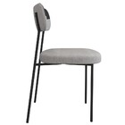 Sala De Jantar Mesa Indy 160cm 4 Cadeiras Milli A14 Cinza/pre