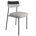 Sala De Jantar Mesa Indy 160cm 4 Cadeiras Milli A14 Cinza/pre