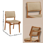 Sala De Jantar Mesa Noronha 220cm Madeira Tampo Barril Lamina