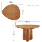 Sala De Jantar Mesa Tampo Laminado Orgânico 4 Cadeiras Helena