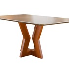 Sala De Jantar Moderna Laminada 6 Cadeiras 1,80x0,90m - Jade