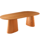 Sala De Jantar Orgânica Com 6 Cadeiras Montreal Star Móveis