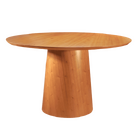 Sala De Jantar Redonda 4 Cadeiras 1,35m Caribe Star Móveis