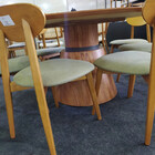 Sala De Jantar Redonda 6 Cadeiras 1,35m Piemonte Requinte