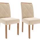 Sala De Jantar Sophia 95 X 95cm Com 4 Cadeiras Fernanda Cinam