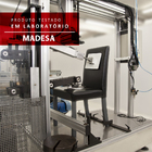 Sala De Jantar Talita Mesa Com 4 Cadeiras Rústico/ Crema/ Hib