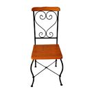 Sala De Jantar Tampo De Madeira Mesa Com 4 Lugares Bistrô