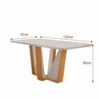 Sala De Jantar Veneza 1,35 X 0,90 M Com 4 Cadeiras Áustria Cr