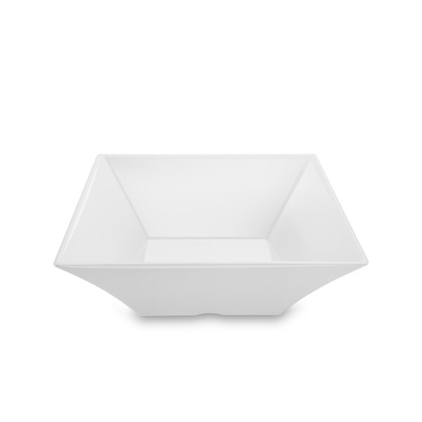Saladeira 12,6 Litros Em Melamina 40 Cm Branco Square Haus 52