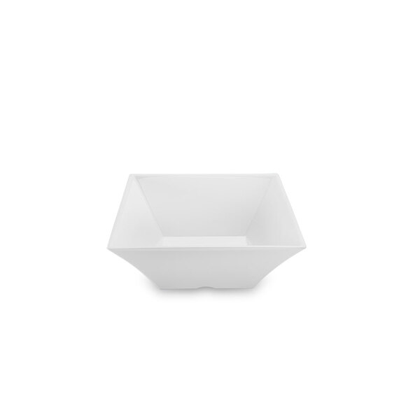 Saladeira 3,2 Litros Em Melamina 25,5 Cm Branco Square Haus 5