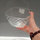 Saladeira Bowl Tigela 9x15x15cm 1l Vidro Transparente