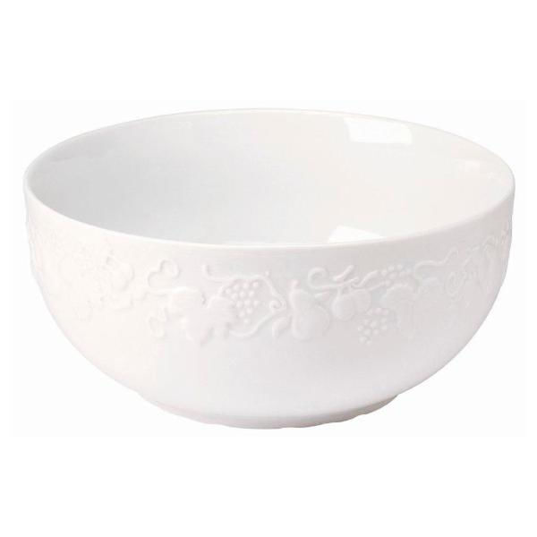 Saladeira Em Porcelana Limoges Califórnia 2 2 Litros Branco