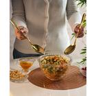 Saladeira Lyor Coração De Cristal Incolor 21cm X 12cm