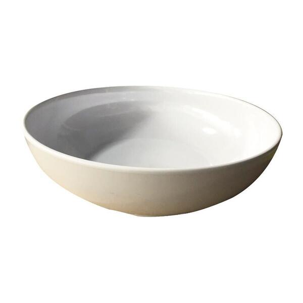 Saladeira Melamina Redonda Branca 12cm - A\casa