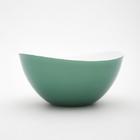 Saladeira melamina verde 26cm Zôdio