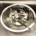 Saladeira Milan Inox Com Pegador