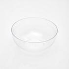 Saladeira plástico transparente redonda 650ml Ou